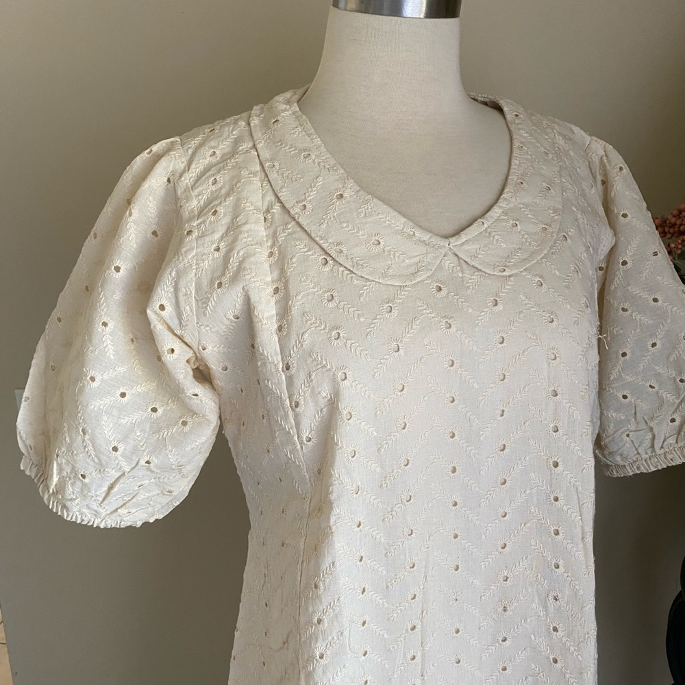 Brand new dress Kurti top puff sleeves with elastic